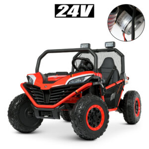 Електромобіль Buggy M 4969(2)EBLR-3(24V), Червоний 2х150W