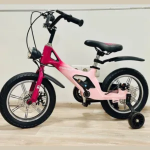 Велосипед Crussier ICONIC 14", фара, дискові гальма, Рожевий