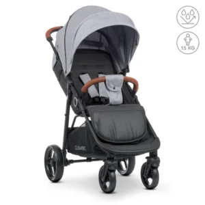 Прогулянкова коляска El Camino X4 ME 1024 Gray Lines