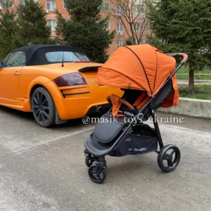 Прогулянкова коляска El Camino X4 ME 1024 Orange Lines