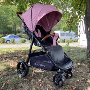Прогулянкова коляска El Camino X4 ME 1024 Pink Lines