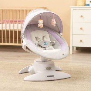 Шезлонг-гойдалка Caretero Opti Pink