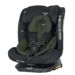 Автокрісло CARRELLO Asteroid i-Size Hunter Green 40-150см ISOFIX, поворот
