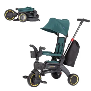Велосипед триколісний TILLY COMBI T-392 GREEN