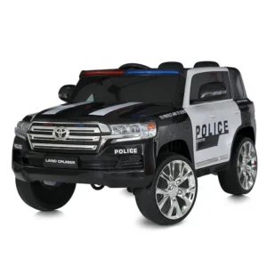 Електромобіль Toyota Land Cruiser JJ2022EBLR-2, Police Чорний