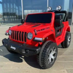 Електромобіль Jeep Rubicon повний привід M 4176EBLR-3 червоний