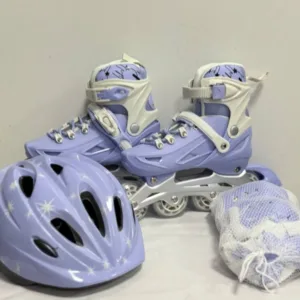 Комплект ролики шлем захист Maraton Vega L (розмір 39-42) Purple