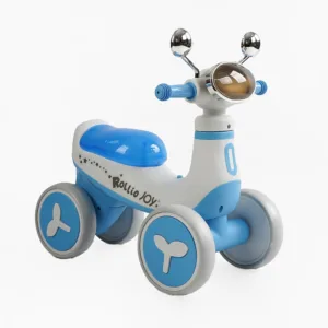 Біговел JOY колеса EVA, рама пластик, УКРАЇНСЬКЕ ОЗВУЧУВАННЯ підсвітка