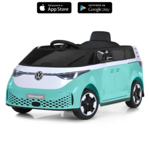 Електромобіль Volkswagen M 6281EBLR-15 бірюзовий
