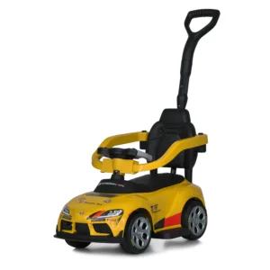 Каталка-толокар Toyota на акумуляторі з пультом M 6129EBLR-6 жовтий