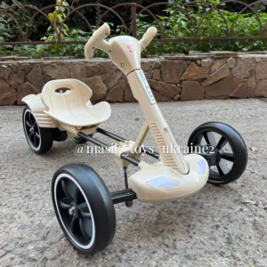Електрокарт Go Kart M 6072EBR-13 бежевий