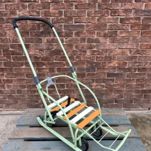 Санки-трансформери з колесами "Мрія" стигле яблуко