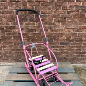 Санки-трансформери з колесами "Мрія" світло-лавандовий