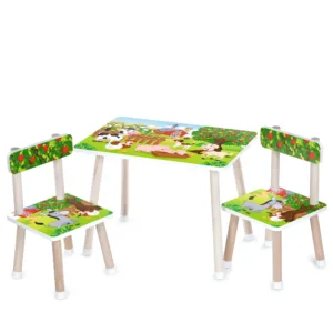 Дерев'яний столик з 2 стільчиками M 501-16 ферма