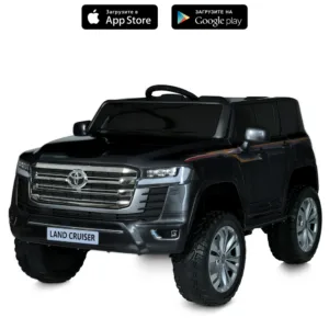 Електромобіль Toyota LС300 4WD M 6146EBLRS-2 чорний в автофарбувані