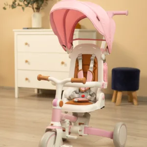 Велосипед-біговел зі складною рамою Caretero Faro Pink