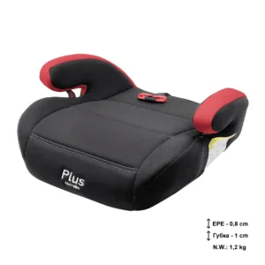 Автокрісло-бустер CARRELLO Plus CRL-16007 Raven Red+направляючий ремінь 75см