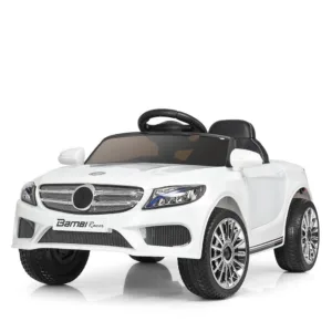 Дитячий електромобіль Mercedes M 3981EBLR-1, білий