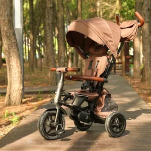Складаний велосипед Qplay Rito Deluxe Brown