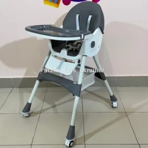 Стільчик для годування Bambi M 6302 Gray