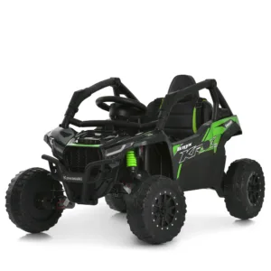 Дитячий електромобіль джип JS330EBLR-2-5(24V) чорно-зелений