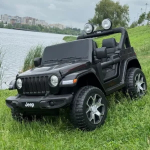 Електромобіль Jeep Rubicon повний привід M 4176EBLRS-2 чорний в автофарбуванні