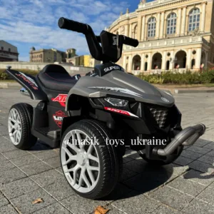 Дитячий електроквадроцикл M 5730EL-11 сірий