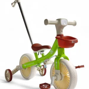 Велосипед-біговел 2в1 з ручкою Салатовий