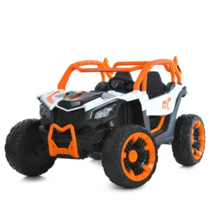 Електромобіль джип M 6124EBLR-7(24V) помаранчевий